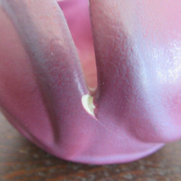 Purple Pink Van Briggle Collectible Ceramic Pot - Picture 7 of 7